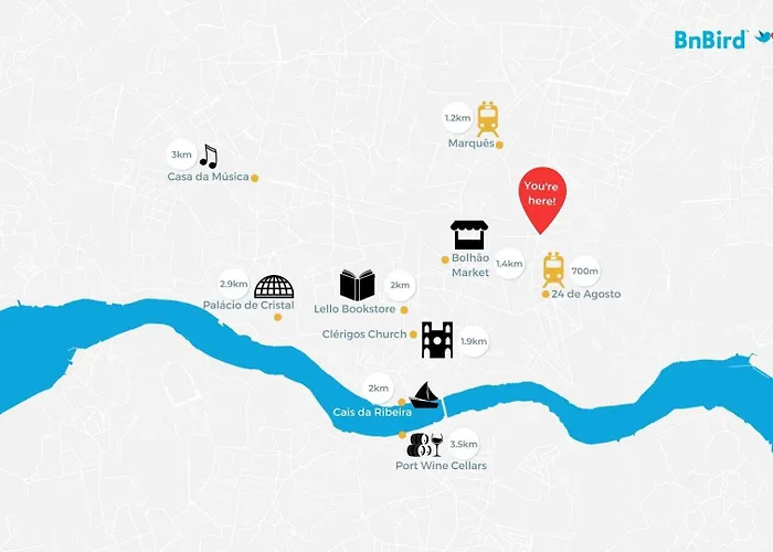 Style & Comfort | Balcony + Parking بورتو