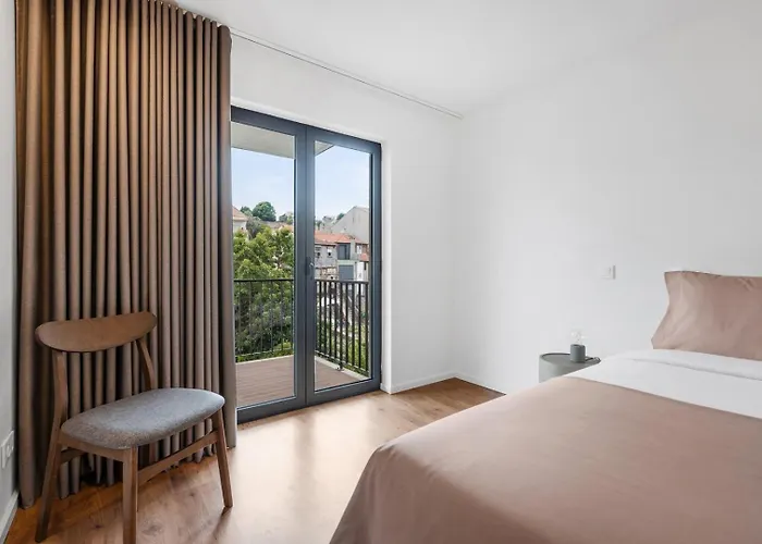 公寓 Style & Comfort | Balcony + Parking 波尔图